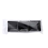 Polargos Oszlopsapka műanyag 70 mm x 70 mm 3 darabos készlet fekete