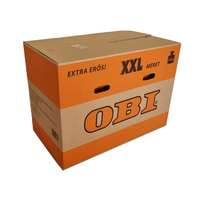 OBI OBI költöztetődoboz XXL extraerős 72 cm x 42 cm x 52 cm