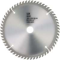  LUX keményfém körfűrészlap fához 180 mm 60 fog