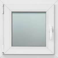CANDO PVC ablak fehér 88 cm x 88 cm b/ny jobb 3-rétegű üveg