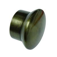 Egyéb GARDINIA végzáró Europa 19 mm-es átmérőjű fém rúdhoz antik arany