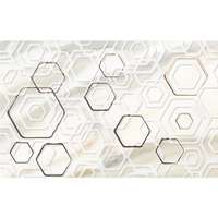 Calacatta Oro fényes Aranydekor 25 cm x 40 cm x 0,8 cm