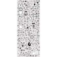 Komar Komar nemszőtt fotótapéta Scribble Park Panel 100 cm x 250 cm 100 cm x 250 cm