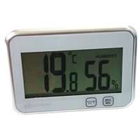  Hőmérő /higrométer kül-és beltéri nedvességtartalom min/max memória fehér