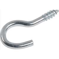 LUX-TOOLS LUX csavaros kampó hajlított 2 mm x 20 mm horganyzott 12 darab