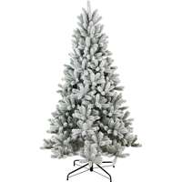 Nagano fenyő műhóval 108 cm átmérő x 180 cm fehér