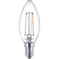 Philips Philips LED-izzó E14 gyertya al. 2 W melegfehér 250 lm 9,7 cm x 3,5 cm (Ma x Át)