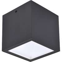 Lutec LED kültéri mennyezeti lámpa Gemini 1 izzós antracit 8,5 x 8,5 x 8,5 cm