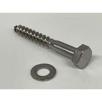 Rozsdamentes acél csavar 10 x 80 mm