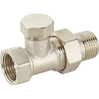 OBI visszatérő szelep csavarzat átmenő idom 18,6 mm (Rp 1/4) x 21 mm (R 1/2)