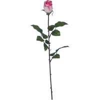 MICA Művirág rózsa esőcseppes hatással rózsaszín 60 cm