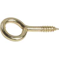 LUX szemescsavar 2 mm x 10 mm sárgarezezett 5 darab