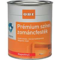 OBI OBI Premium színes zománcfesték oldószeres tiszta fehér, magasfényű, 375 ml