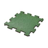  Gumi burkoló lap 500 mm x 500 mm x 25 mm zöld Puzzle