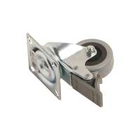 OBI Önbeálló készülékgörgő lemezzel, rögzítővel és siklócsapággyal, 50 mm, 45 kg