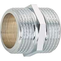 OBI kettős menetes csatlakozó 26,4 mm (R 3/4) krómozott sárgaréz