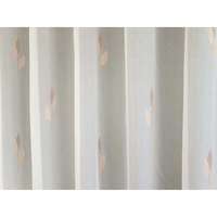 Fényáteresztő Shearly függöny Bonita ecrü mintával 175 cm magas méteráru