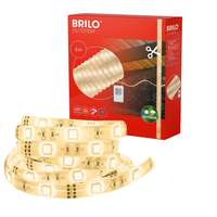 Brilo LED melegfehér szalag IP44 kültéri