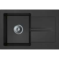 Miló Miló beépíthető mosogató Mona 65 gránit kompozit grafit