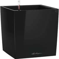 Lechuza Lechuza Cube Premium kaspó 40 cm x 40 cm fekete magasfényű