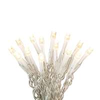 LED-es fényfüzér 240 melegfehér LED átlátszó kábellel 17,92 m