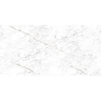  Wave kőporcelán járólap márvány fehér mázas polírozott 60 cm x 120 cm