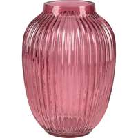  Blush Bordeaux váza üveg 26 cm x 18 cm átmérő lila