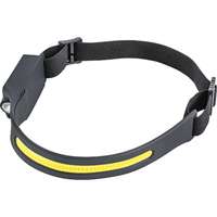 LED-es fejlámpa 1 W + 3 W tölthető 400 lumen