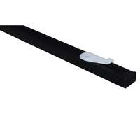 Gardinia Gardinia Lucy függönysín készlet 1 sínes alumínium fekete-matt 160 cm