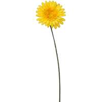 MICA Művirág gerbera sárga 60 cm