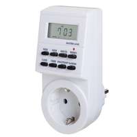 OBI időzítő digitális heti 128 kapcsolási lehetőséggel fehér