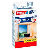 Tesa tesa Comfort szúnyogháló ablakra tépőzáras antracit 130 cm x 150 cm