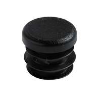 Hettich műanyag talpkupak hengeres kivitelű csövekhez átmérő 15 mm fekete 4 db