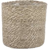 MICA Mica Decorations Atlantic kosár krémszínű 14 cm átmérő 14 cm