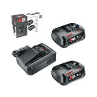 Bosch Bosch kezdőkészlet 2 x 2,5 Ah akkuval AL 18 V-44 töltővel együtt