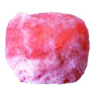 Egyéb Rábalux Rock kősó mécsestartó kb 6,2 - 6,5 cm piros - narancs