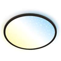 Brilo Brilo Slim csillagos égbolt LED-panel szabályozható CCT fekete 3,3 cm x 37,5 cm