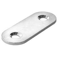Hettich összekötő lemez 40 mm x 15 mm rozsdamentes acél matt 1 db