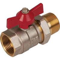 Golyóscsap 18,6 mm-es (Rp 1/2) belső menettel nikkelezett