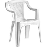  Műanyag szék Luna 56 cm x 52 cm x 77 cm fehér