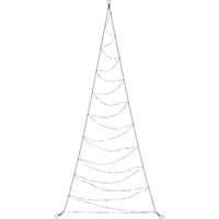 LED - es fényháló 88 db melegfehér LED - del háromszög 180 cm x 80 cm