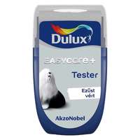 Dulux Easycare+ TESTER foltálló kopásbiztos beltéri falfesték Ezüst vért 30 ml