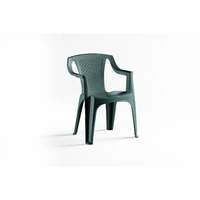  Műanyag szék Luna 56 cm x 52 cm x 77cm zöld