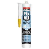 Soudal Fix All Crystal víztiszta ragasztó / tömítő 290 ml