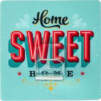 Wenko Wenko Static-Loc Home Sweet Home táskatartó