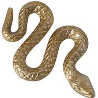  Boltze Natty dekor kígyó figura 2 cm x 10 cm x 22 cm arany