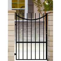 ASSERO PLUS Kiskapu bal íves fekete 1 m x 1,5 m