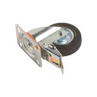 OBI Önbeálló szállítógörgő gumikerékkel és rögzítővel, 100 mm, 70 kg