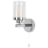  Rábalux Aviva fürdőszobai fali lámpa 19,5 cm króm - opál