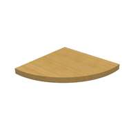 Sarok laminált polc bükk 25 cm x 25 cm x 1,8 cm